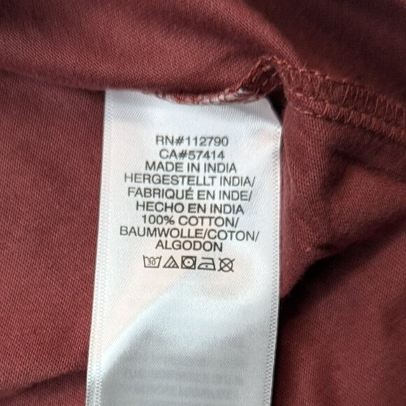 NWT True Religion Mens Sangria Cotton Buddha Face SS Tee Graphic T-Shirt $59 - Picture 10 of 11